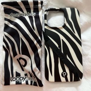 Zebra Loopy (Righty) for 14 Pro Max